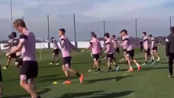 VIDEO Palermo, ritiro a Girona: rosanero in campo per la seduta pomeridiana