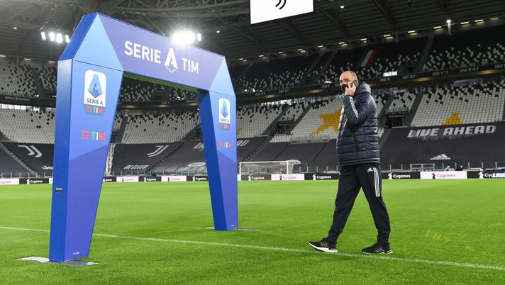 TURIN, ITALY - OCTOBER 04: General view inside the stadium before the Serie A match between Juventus and SSC Napoli at Allianz Stadium on October 04, 2020 in Turin, Italy. (Photo by Juventus FC/Juventus FC via Getty Images) CAPU…T DERBY – Juve-Napoli in tempo di recupero - immagine 1