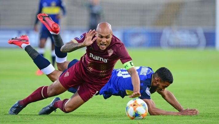 Una fase del Western Cape derby vinto dal Cape Town City FC 2-1 Una fase del Western Cape derby vinto dal Cape Town City FC 2-1