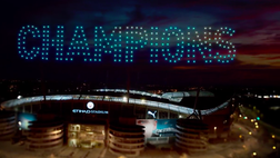 VIDEO Premier League, Manchester City campione: lo show all’Etihad con 300 droni