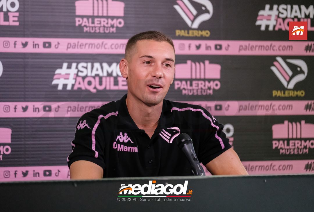 FOTO RITIRO PALERMO, La conferenza stampa di Ivan Marconi (Gallery) - immagine 17