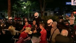 VIDEO, scontri tra tifosi del Liverpool e polizia dopo la finale di Champions League