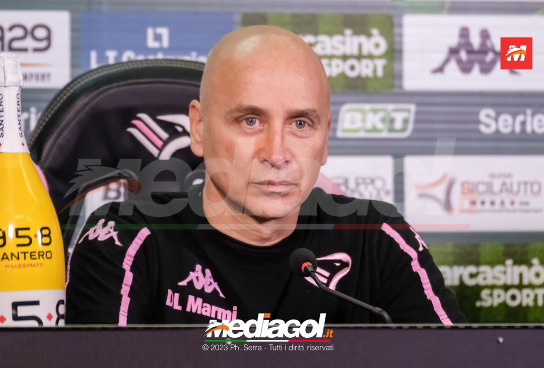 FOTO PALERMO, verso il Bari: Mister Corini in sala stampa (Gallery) - immagine 20