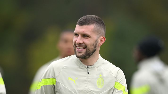 Ante Rebic AC Milan allenamento Milanello