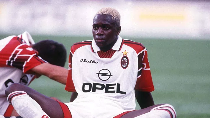 Ibou Ba all'epoca in cui militava nel Milan (credits: GETTY Images)
