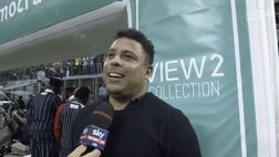 Ronaldo: “Pirlo? Con lui all’Inter e al Milan. E’ stato un fenomeno. Qualità incredibile”