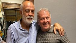 Zico a Milano, nel locale di Virdis: Pietro Paolo “Mantenuta la promessa di 38 anni fa…”