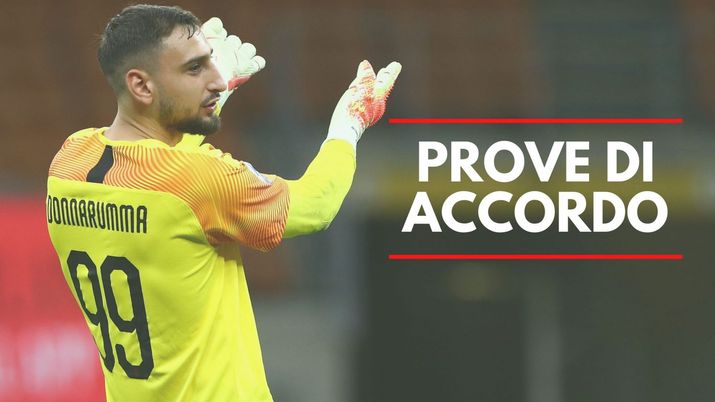 Gianluigi 'Gigio' Donnarumma (portiere AC Milan), in trattativa di calciomercato con il Milan per il rinnovo del suo contratto | AC Milan News (Getty Images) 