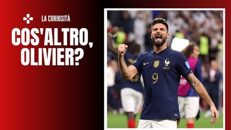 Olivier Giroud (attaccante AC Milan), qui con la Francia ai Mondiali in Qatar | Milan News (Getty Images) Olivier Giroud AC Milan Francia Mondiali Qatar 2022