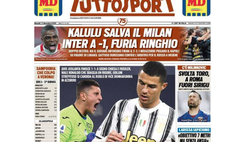 La prima pagina di Tuttosport