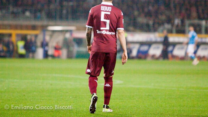 Cesare Bovo, giocatore del Torino 