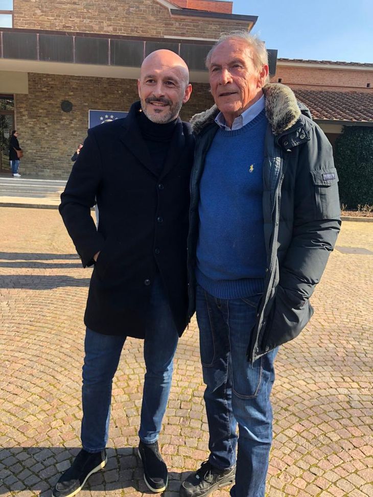 FOTO – L’abbraccio di Italiano e Zeman al premio Panchina d’Oro- immagine 2