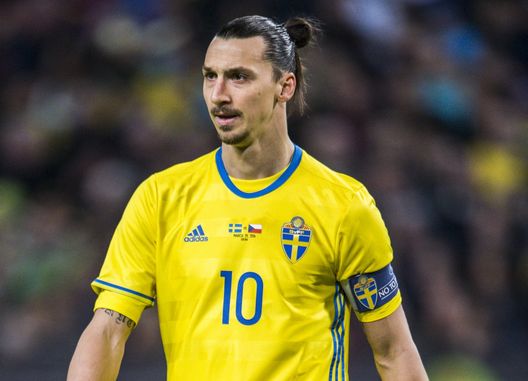 Zlatan Ibrahimovic con la maglia della Svezia (credits: GETTY Images) Zlatan Ibrahimovic con la maglia della Svezia (credits: GETTY Images)