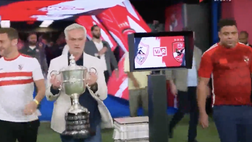 VIDEO / Totti, Mourinho e Ronaldo insieme per la fina di Coppa d’Egitto