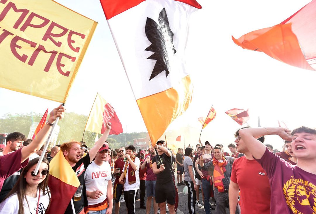 Roma-Feyenoord, all’Olimpico oltre 50mila tifosi – FOTO GALLERY - immagine 5