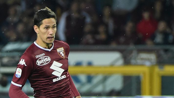 during the Serie A match between Torino FC and Frosinone Calcio at Stadio Olimpico di Torino on October 5, 2018 in Turin, Italy. 