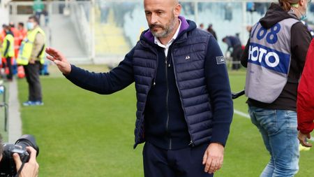 GERMOGLI PH: 24 OTTOBRE 2021 FIRENZE STADIO ARTEMIO FRANCHI SERIE A FIORENTINA VS CAGLIARI NELLA FOTO MISTER VINCENZO ITALIANO