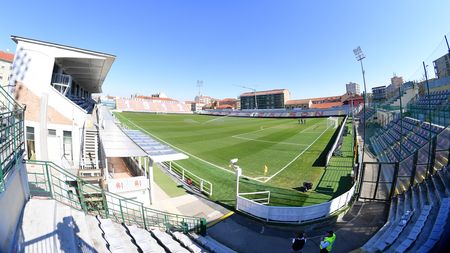 ALESSANDRIA, ITALY - FEBRUARY 23: General view of Stadio Giuseppe Moccagatta during the Serie C match between Juventus U23 and Pro Patria at Stadio Giuseppe Moccagatta on February 23, 2022 in Alessandria, Italy. (Photo by Juventus FC/Juventus FC via Getty Images)