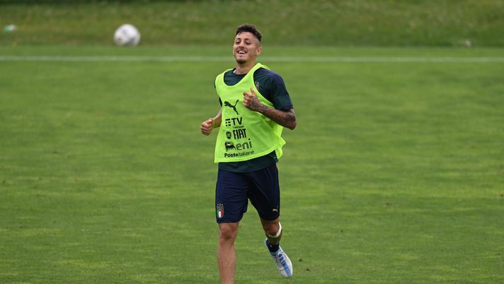 Marco Nasti, attaccante del Milan in prestito al Cosenza (getty images)