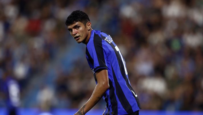 Raoul Bellanova, calciatore dell'Inter, che ha fatto le Giovanili nel Milan