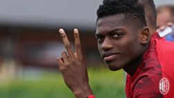 Rafael Leao in gol, il Milan esulta su Twitter