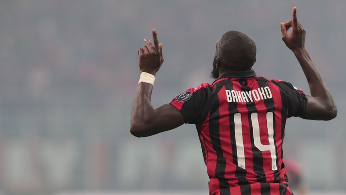 MILAN, ITALY - MARCH 17: Tiemoue Bakayoko of AC Milan celebrates his goal during the Serie A match between AC Milan and FC Internazionale at Stadio Giuseppe Meazza on March 17, 2019 in Milan, Italy. (Photo by Emilio Andreoli/Getty Images) MILAN, ITALY - MARCH 17: Tiemoue Bakayoko of AC Milan celebrates his goal during the Serie A match between AC Milan and FC Internazionale at Stadio Giuseppe Meazza on March 17, 2019 in Milan, Italy. (Photo by Emilio Andreoli/Getty Images)