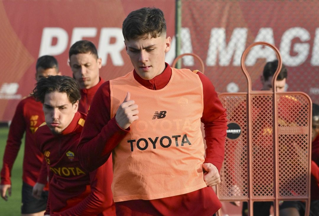 Roma, rifinitura in vista del Bologna: ancora in gruppo Solbakken – FOTO GALLERY - immagine 31