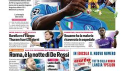 EDICOLA CDS – Barella re d’Europa. Berti: “Da Pallone d’Oro”. Thuram fuori 20 giorni