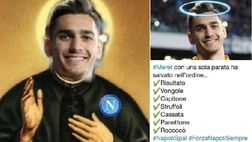 Meret salva il Napoli e i tifosi lo osannano sui social