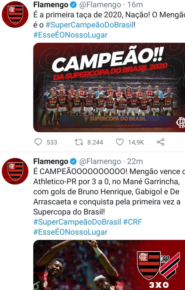 Nuovo trionfo, il Flamengo celebra se stesso Nuovo trionfo, il Flamengo celebra se stesso