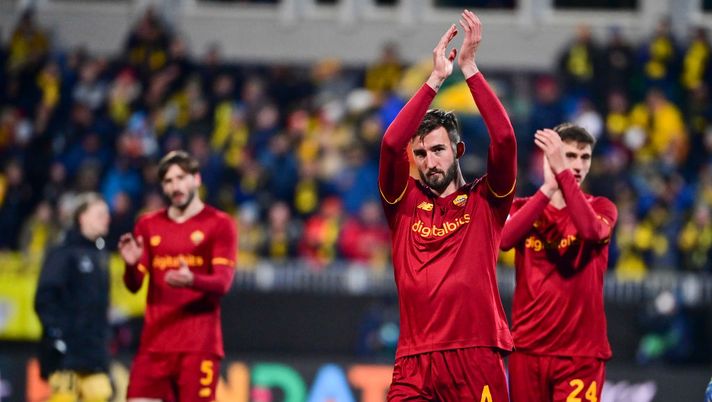 Getty Images Rissa Bodo-Roma: indaga la Uefa. Nessuna lesione per Mancini. Zaniolo in gruppo - immagine 1