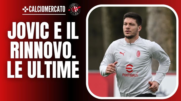 Luka Jovic (attaccante AC Milan), dovrebbe firmare il rinnovo del suo contratto con i rossoneri | Calciomercato Milan News (Getty Images) Luka Jovic AC Milan Calciomercato Milan rinnovo