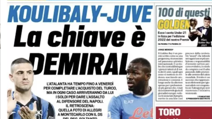 IL NAPOLI SUI MEDIA – Le prime pagine dei giornali di oggi 15 giugno 2022 - immagine 1