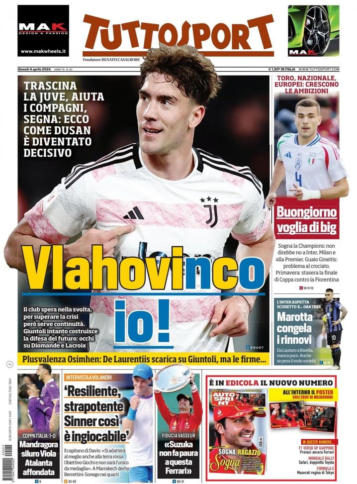 EDICOLA TS / L’Inter aspetta Scudetto e… Oaktree: Marotta congela i rinnovi - immagine 1