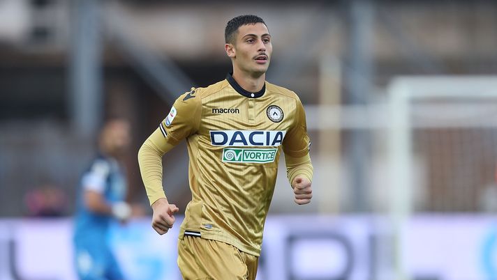 EMPOLI, ITALY - NOVEMBER 11: Rolando Mandragora of Udinese in action during the Serie A match between Empoli and Udinese at Stadio Carlo Castellani on November 11, 2018 in Empoli, Italy.  (Photo by Gabriele Maltinti/Getty Images) 