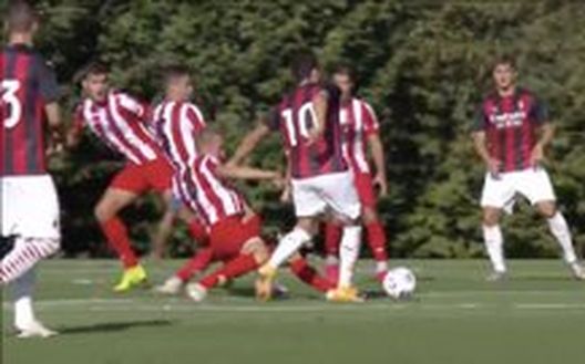 Calhanoglu contro il Vicenza Calhanoglu contro il Vicenza