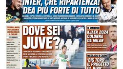 Prima Pagina, Tuttosport: “Dove sei Juve? Inter, che ripartenza!”