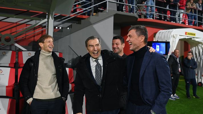 Ambrosini Braida Bonera Maldini AC Milan