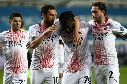 Atalanta-Milan, la festa dei rossoneri Atalanta-Milan, la festa dei rossoneri