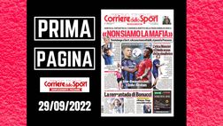 Prima pagina Corriere dello Sport: “Trentalange: ‘Non siamo la mafia’”