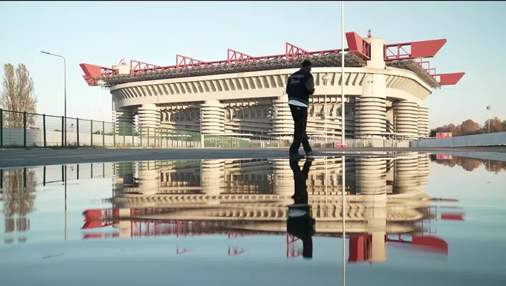 Dazn lancia il format 'Fedi': voce ai tifosi di Inter e Milan in vista del derby (foto Dazn)