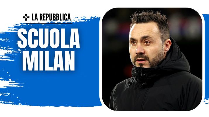 Panchina AC Milan Pioli De Zerbi