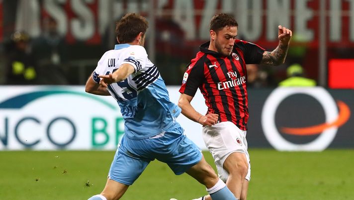 Davide Calabria in Milan-Lazio (Getty Images) 