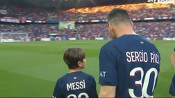 VIDEO / Psg, l’omaggio per Sergio Rico all’ingresso in campo