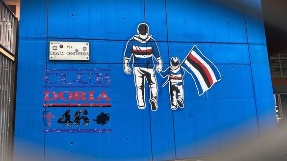 Il derby dei murales: De André e Scoglio, contro l’Europa e Boskov- immagine 2