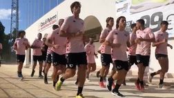 Palermo, lavoro di forza e attivazione muscolare: via al venerdì di pre ritiro