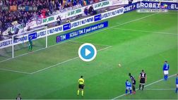 Udinese Napoli, rigore per il Napoli: Jorginho sbaglia e poi segna sulla ribattuta |VIDEO