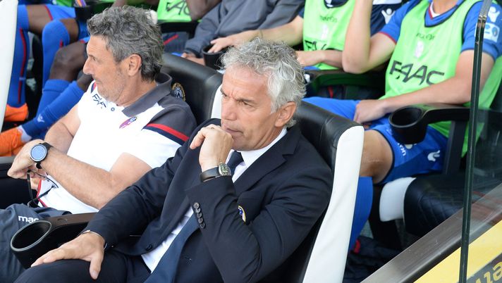 UDINE, ITALY - MAY 20:  Head coach of Bologna FC  Roberto Donadoni looks on during the Serie A match between Udinese Calcio and Bologna FC at Stadio Friuli on May 20, 2018 in Udine, Italy.  (Photo by Dino Panato/Getty Images) 