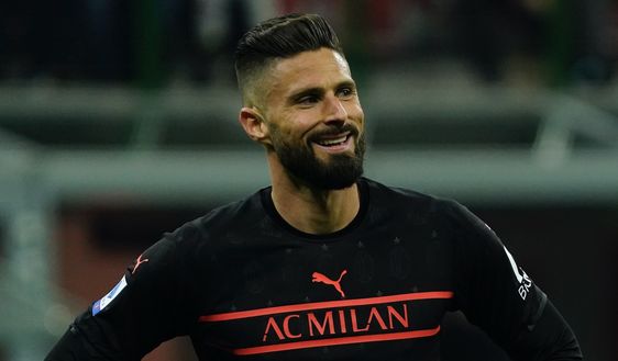 Olivier Giroud (attaccante AC Milan) qui durante Milan-Empoli 1-0 (Serie A 2021-2022) | News (Getty Images) Olivier Giroud (attaccante AC Milan) qui durante Milan-Empoli 1-0 (Serie A 2021-2022) | News (Getty Images)