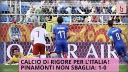 VIDEO / Pinamonti letale dal dischetto: gli azzurrini fanno sognare